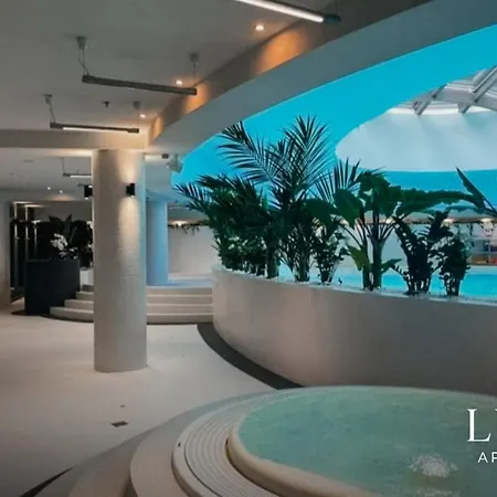 Apartment Luna Hanza Tower - Basen, Sauna & Szczecin