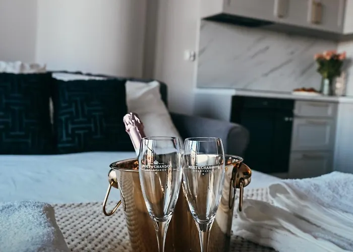 Apartment Luna Hanza Tower - Basen, Sauna &