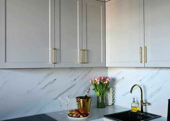 Apartment Luna Hanza Tower - Basen, Sauna &